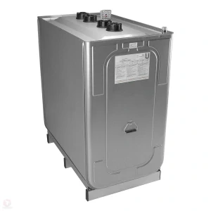 Dvouplášťová nádrž 1000l ocel-HDPE